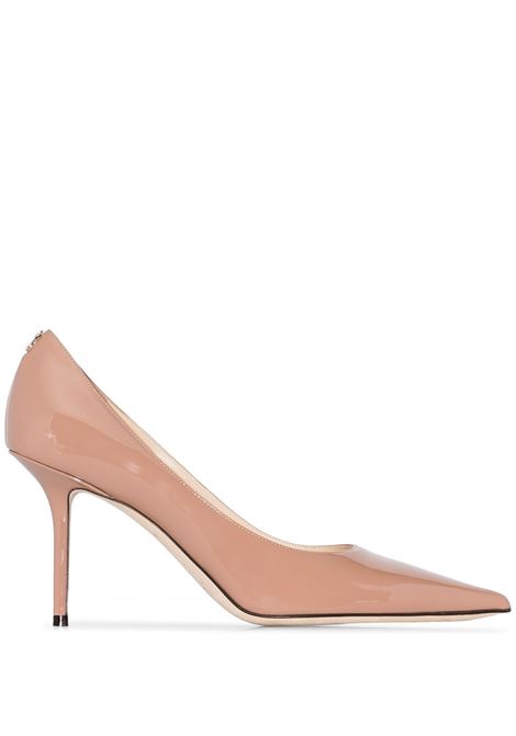 Decollete a punta love in beige Jimmy choo - donna JIMMY CHOO | LOVE85PWJPNK